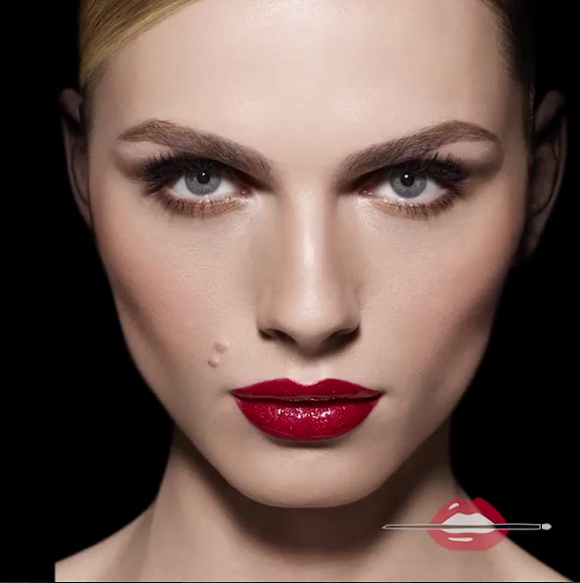 Andreja Pejić 图片来源：Make Up For Ever